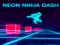 Logħba Neon Ninja Dash onlajn