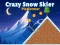 Logħba Crazy Snow Skier: Platformer onlajn