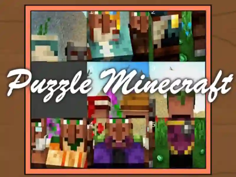Logħba Puzzle Minecraft onlajn