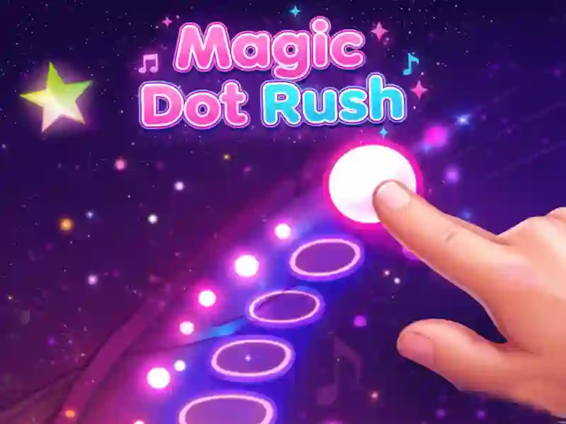 Logħba Magic Dot Rush onlajn