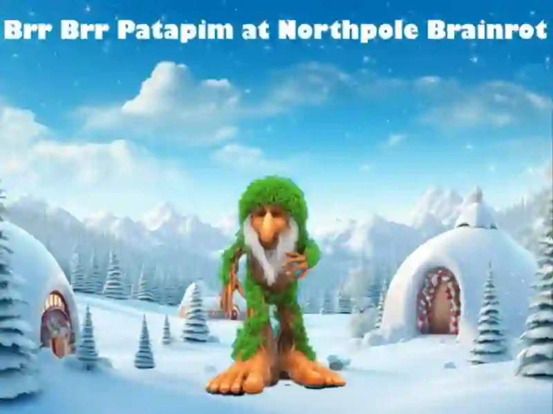 Logħba Brr brr patapim f'Northpole Brainrot onlajn