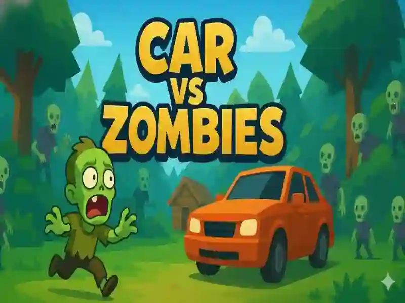 Logħba Karozza Vs Zombies onlajn