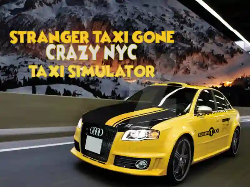 Logħba Stranger Taxi Gone Crazy NYC Taxi Simulator onlajn