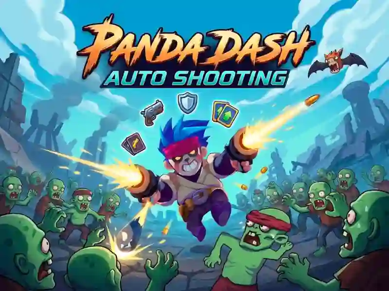 Logħba Panda Dash Auto Shooting onlajn