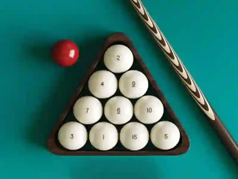 Logħba Billiards 3d: Piramida Russa onlajn