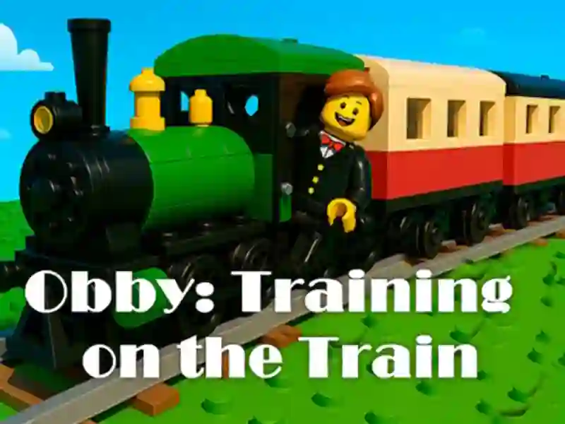 Logħba Obby: Taħriġ fuq il-Ferrovija onlajn Logħba Obby: Taħriġ fuq il-Ferrovija onlajn