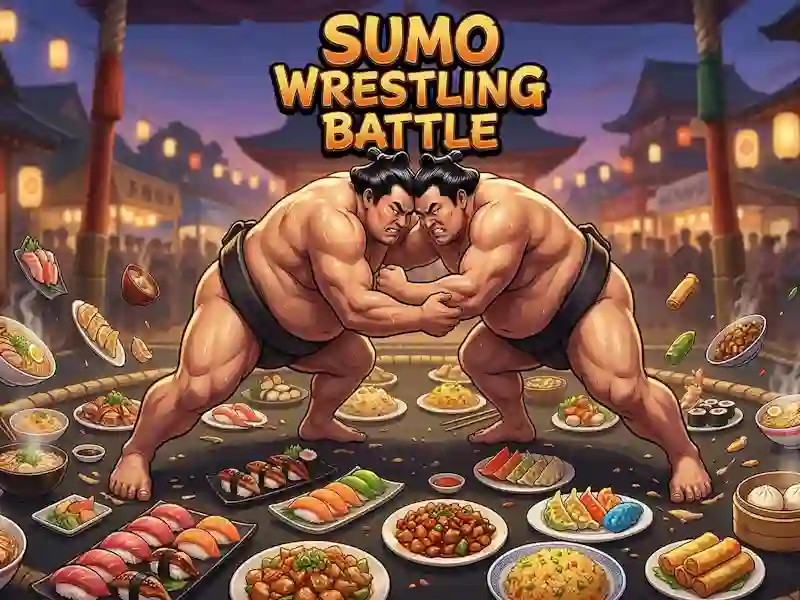 Logħba Battalja tas-Sumo Wrestling onlajn
