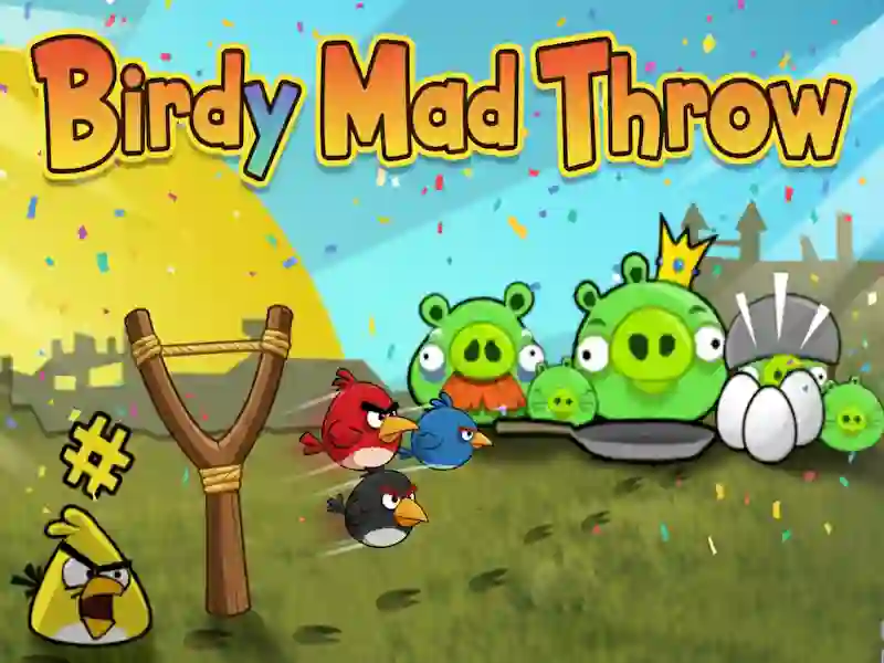 Logħba Birdy Mad Throw onlajn