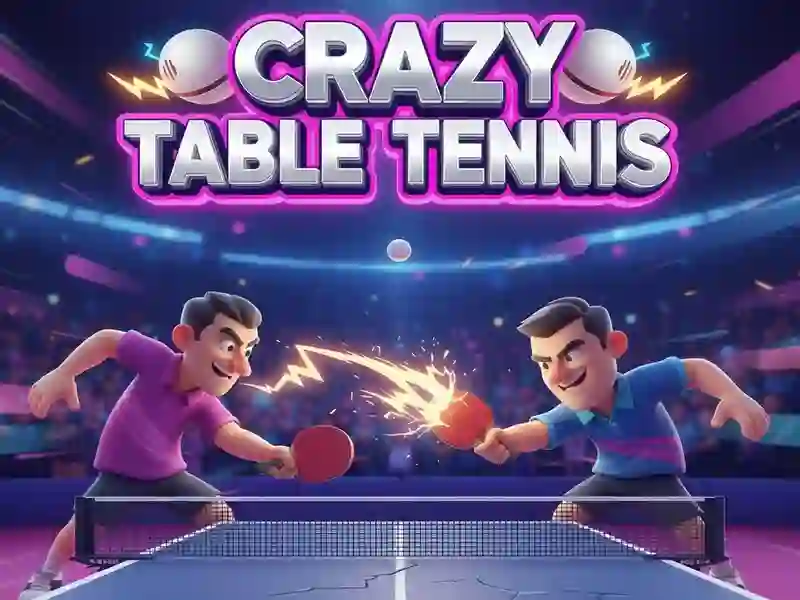 Logħba Crazy Table Tennis onlajn