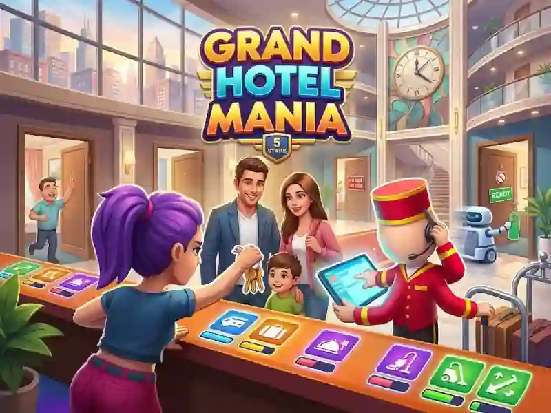 Logħba Grand Hotel Mania onlajn