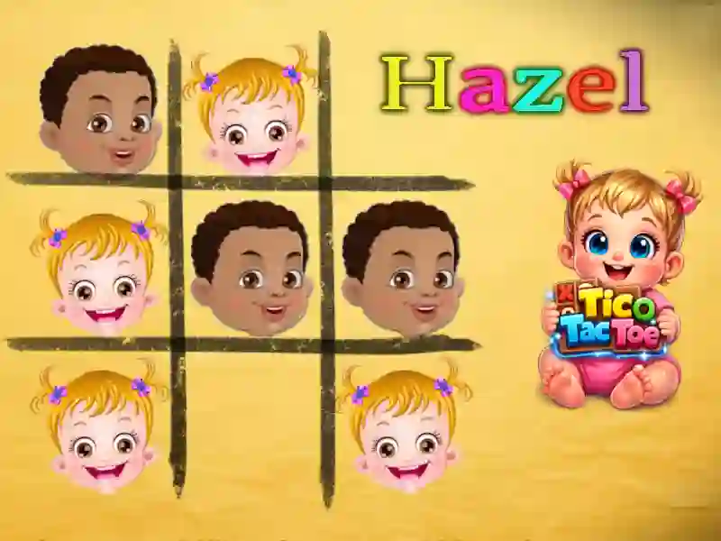 Logħba Hazel Tic Tac Toe onlajn
