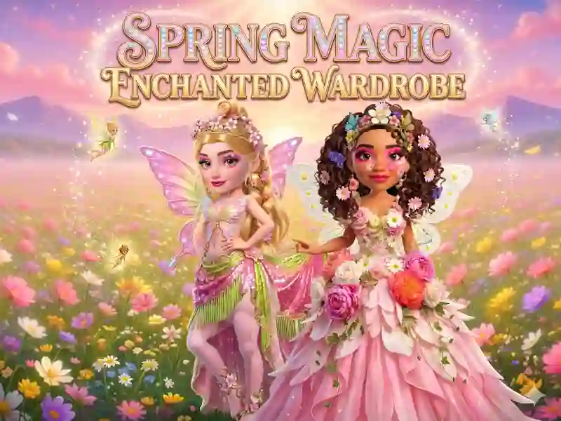 Logħba Spring Magic Enchanted Wardrobe onlajn