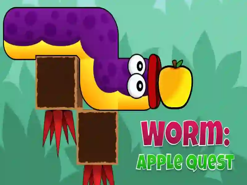 Logħba Worm: Apple Quest onlajn