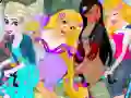 Logħba Disney Princess Tandem onlajn
