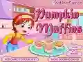 Logħba Muffins ta' pumpkin onlajn