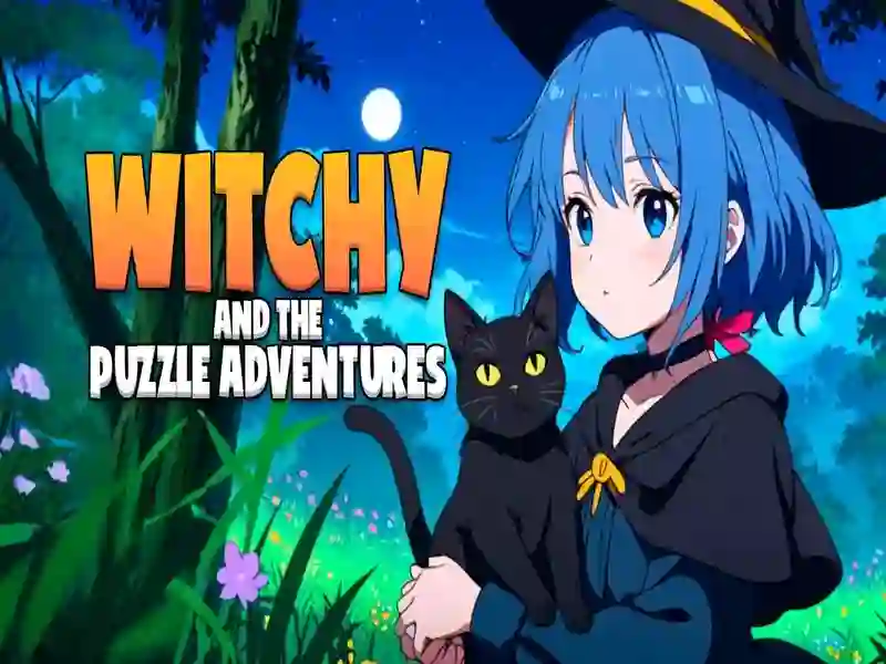 Logħba Witchy and the Puzzle Adventures onlajn Logħba Witchy and the Puzzle Adventures onlajn