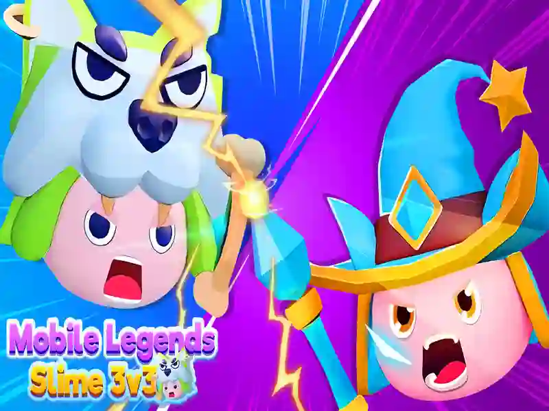 Logħba Leġġendi mobbli Slime 3v3 onlajn