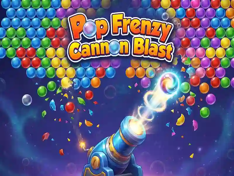 Logħba Pop Frenzy Cannon Blast onlajn