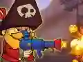 Logħba Pirati kontra Zombie onlajn Logħba Pirati kontra Zombie onlajn