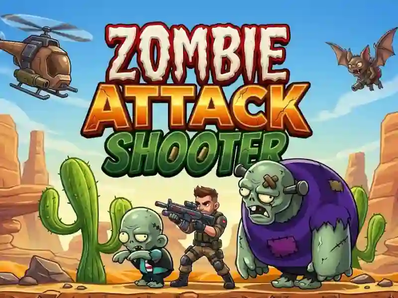 Logħba Zombie Attack Shooter onlajn