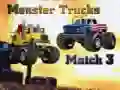 Logħba Monsters Trucks Match 3 onlajn Logħba Monsters Trucks Match 3 onlajn