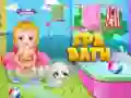 Logħba Spa Bath ta' Baby Hazel onlajn