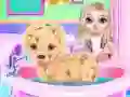 Logħba Kirurġija tal-Puppy tal-Baby Elsa onlajn