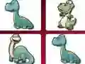 Logħba Sfida tal-Memorja ta' Dinosawru kartuni onlajn