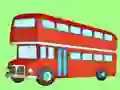 Logħba Puzzli tal-Bus Cartoon onlajn