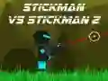 Logħba Stickman kontra Stickman 2 onlajn