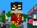 Logħba Teen Titans Go: Minecraft Teenager Runner 3D onlajn
