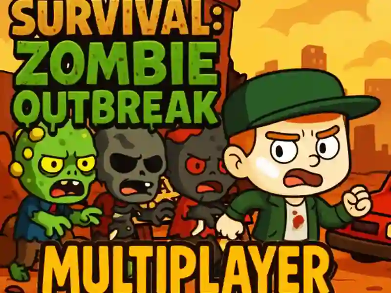 Logħba Multiplayer tat-tifqigħa tas-sopravivenza taż-zombie onlajn