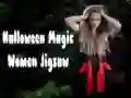 Logħba Puzzle ta' Nisa Majiċi ta' Halloween onlajn