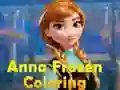 Logħba Kulur ta' Anna Frozen onlajn