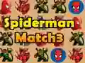 Logħba Spiderman Match3 onlajn