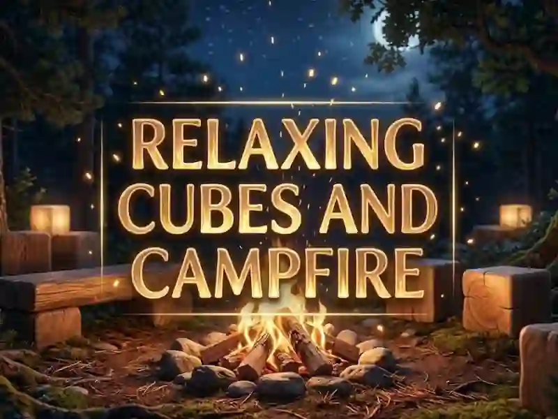 Logħba Kubi Relaxanti u Campfire onlajn