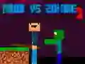 Logħba Noob kontra Zombie 2 onlajn Logħba Noob kontra Zombie 2 onlajn