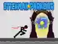 Logħba Stickman Parkour onlajn Logħba Stickman Parkour onlajn