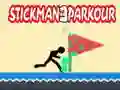 Logħba Stickman Parkour 3 onlajn