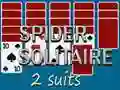 Logħba Spider Solitaire 2 Suit onlajn