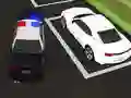 Logħba Sfida ta' Parkjar ta' Karozza tal-Pulizija Super 3D onlajn