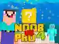Logħba Noob vs Pro 4 Lucky Block onlajn