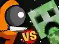 Logħba Fost vs Creeper onlajn Logħba Fost vs Creeper onlajn
