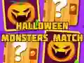 Logħba Halloween Monsters Match onlajn Logħba Halloween Monsters Match onlajn