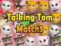 Logħba Talking Tom Match 3 onlajn