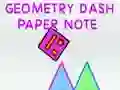 Logħba Geometry Dash Nota tal-Paper onlajn