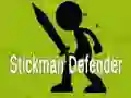 Logħba Difensur Stickman onlajn