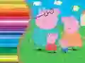 Logħba Kotba tal-Kuluri għal Peppa Pig onlajn