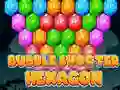Logħba Bubble Shooter Hexagon onlajn