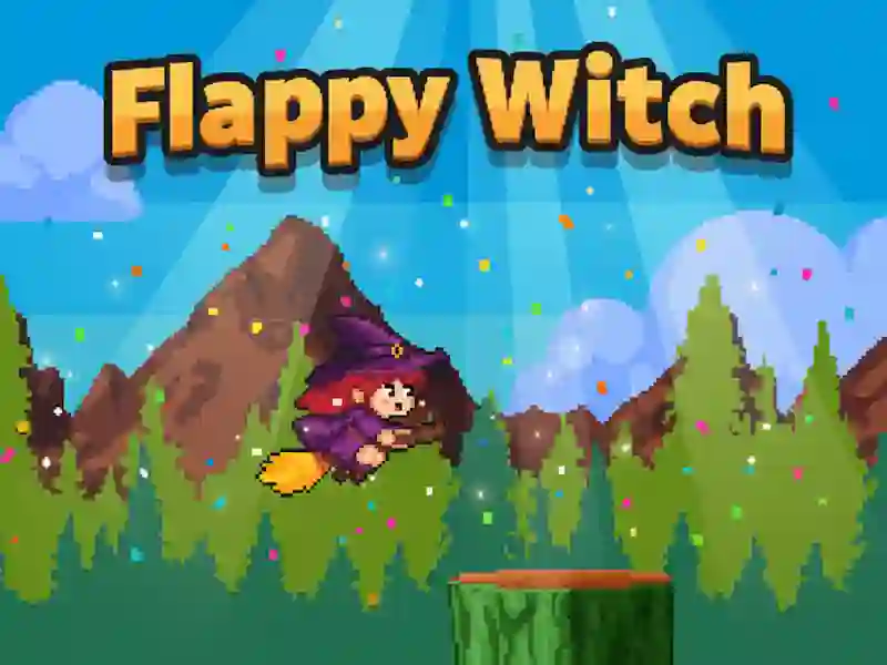 Logħba Flappy Witch onlajn